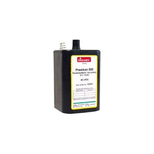 Slika Nissen PREMIUM 800 4R25 6V 9000mAh Cink Karbon baterija