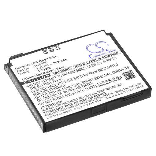 Slika Cameron Sino CS-BKS100SL 3.7V 900mAh Li-ion baterija za GPS navigaciju Becker HJS 100 Map Pilot, 338937010208