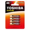 Slika Toshiba ALKALINE LR03 1/4 1.5V alkalna baterija