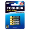 Slika Toshiba ALPHA POWER LR03 1/4 1.5V alkalna baterija
