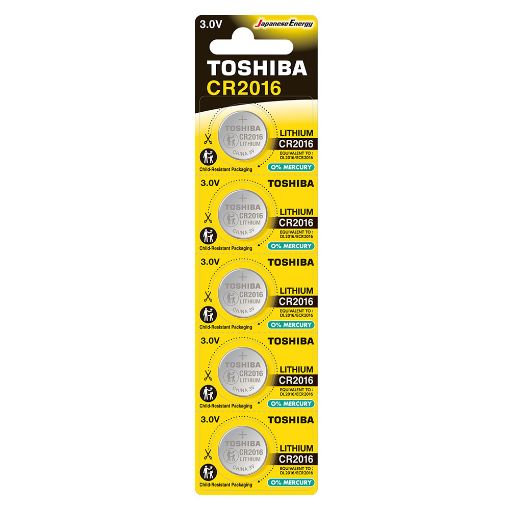Slika Toshiba CR2016 1/5 3V litijumska baterija