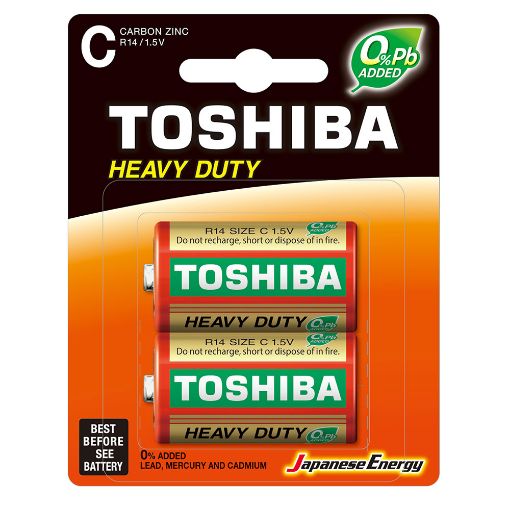 Slika Toshiba HEAVY DUTY R14 1/2 1.5V baterija