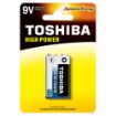 Slika Toshiba HIGH POWER 6LR61 1/1 9V alkalna baterija