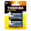 Slika Toshiba HIGH POWER LR20 1/2 1.5V alkalna baterija