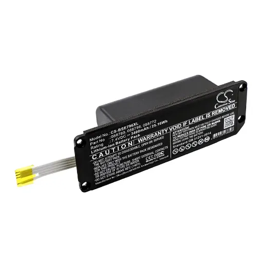 Slika Cameron Sino CS-BSE796XL 7.4V 3400mAh Li-ion baterija za bežični zvučnik Bose Soundlink Mini 2, 080841