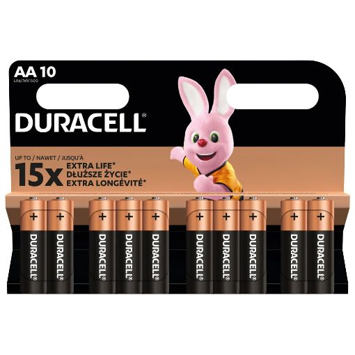 Slika Duracell BASIC LR6 1/10 1.5V alkalna baterija