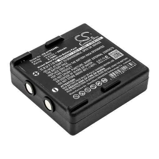 Slika Cameron Sino CS-HTR520BL 9.6V 600mAh Ni-MH punjiva baterija za daljinski upravljač krana Hetronic 68300520, Nova Ergo