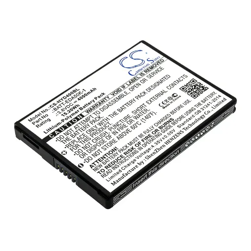 Slika Cameron Sino CS-HYD400BL 3.8V 4000mAh Li-Polymer punjiva baterija za barkod skener Honeywell EDA50, 50129589-001