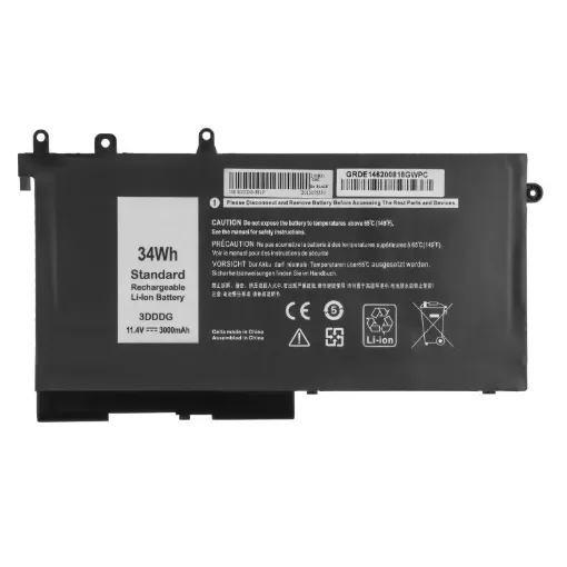 Slika Baterija za laptop Dell E5580 E5480 E5580 GJKNX 11.4V 3000mAh (34Wh) Li-Polymer