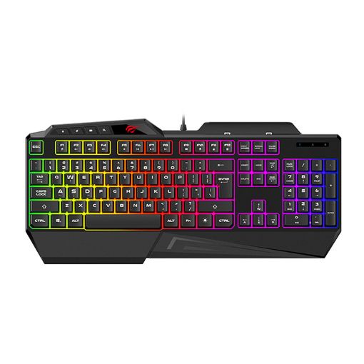 Slika Havit KB488L RGB gejmerska tastatura
