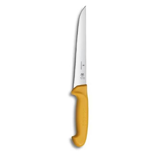 Slika Victorinox Swibo 5.8411.18 18cm mesarski žuti nož