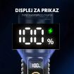 Slika Prosto PL1143D WHITE LASER LED ručna LED baterijska lampa
