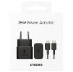 Slika Samsung 25w Type-C + kabl Type-C ( EP-T2510 ) crni brzi punjač