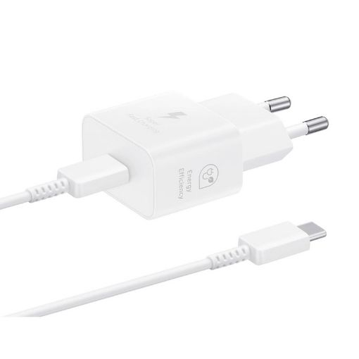 Slika Samsung 25w Type-C + kabl Type-C ( EP-T2510 ) beli brzi punjač