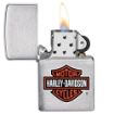 Slika Zippo Z200HD H252 Harley-Davidson Logo Brus. Chrome upaljač