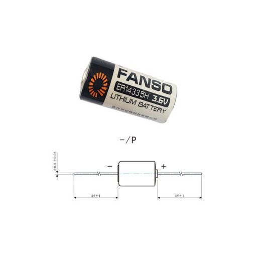 Slika Fanso ER14335H/P 3.6V 1.65Ah litijumska baterija