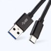 Slika Xwave USB kabl TIP-C/USB 3.0 (tip A-muski) -USB 3.1 (TIP C-muski)/duzina 2m/crni pv