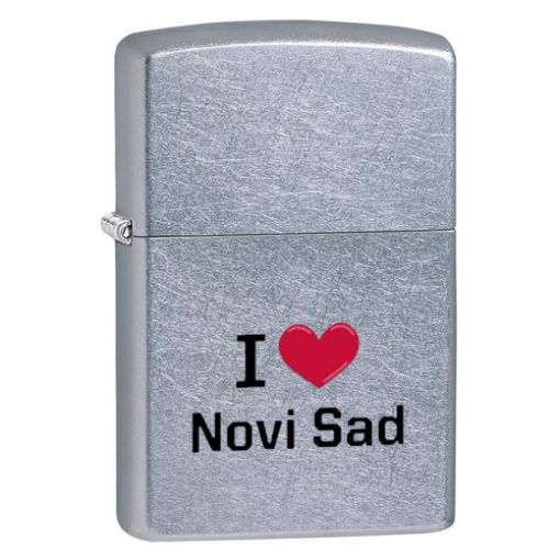 Slika Zippo 207-006448 I LOVE NOVI SAD upaljač