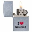 Slika Zippo 207-006448 I LOVE NOVI SAD upaljač