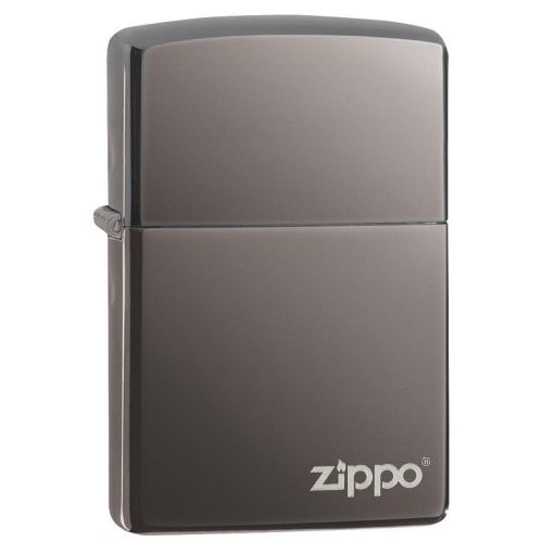 Slika Zippo 150ZL Black Ice With logo upaljač