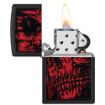 Slika Zippo 49775 Red Skull Design upaljač
