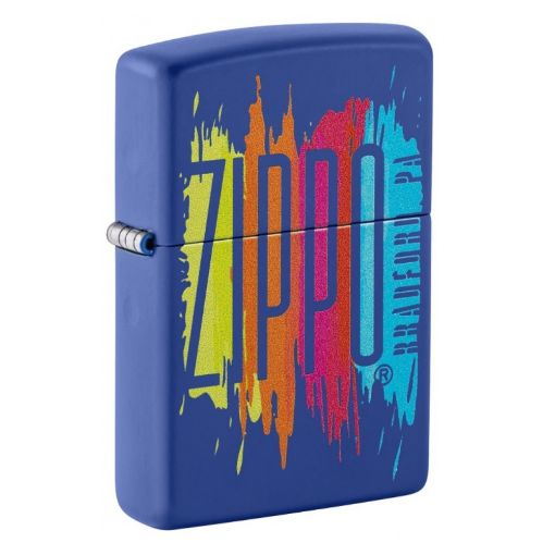 Slika Zippo 48138 Classic Royal Blue Matte Color Image upaljač
