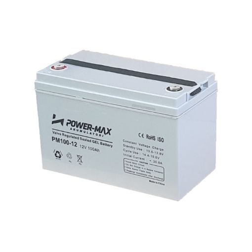 Slika Power-Max PM100-12 T11 12V 100Ah VRLA olovni akumulator