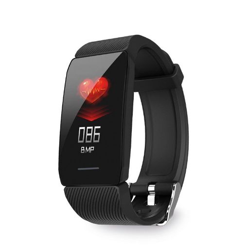 Slika Ksix Contact LXHR3N fitness narukvica crna