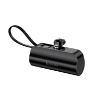 Slika Bavin PC012 PRO 5000mAh USB-C port + kabl type-C power bank Li-ion externa baterija (crni)