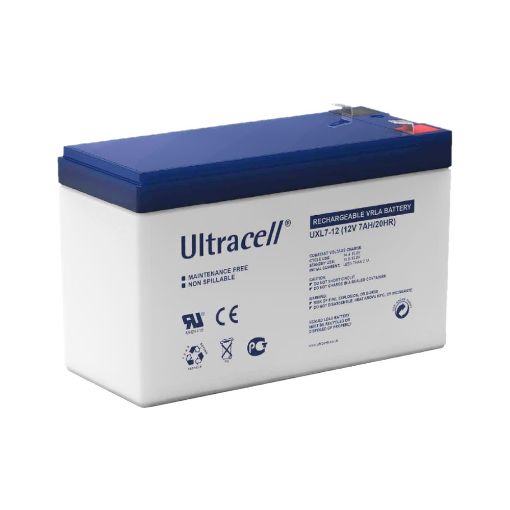 Slika Ultracell UXL7-12 F1 12V 7Ah VRLA stacionarni akumulator