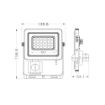 Slika Prosto LRFK02W-20/WS 20W LED reflektor sa PIR senzorom