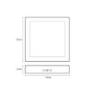 Slika Prosto LNPS-P12/W LED pravougaona nadgradna panel lampa