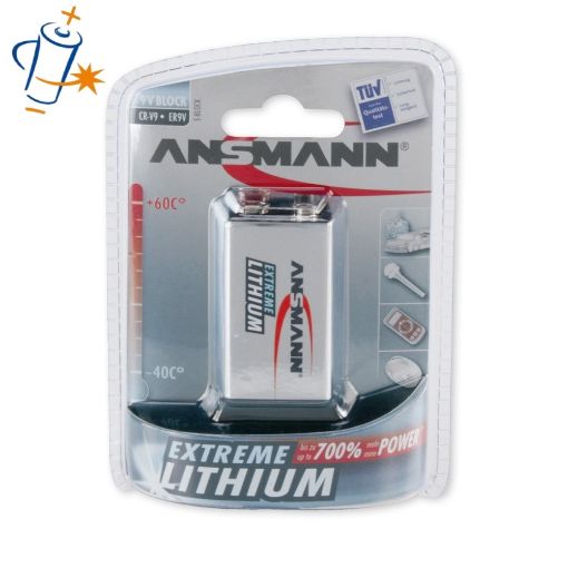 Slika Ansmann Extreme 9V litijumska baterija