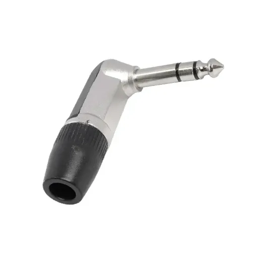 Slika Metalni SK3PU pod uglom od 90 stereo utikač 6,3mm